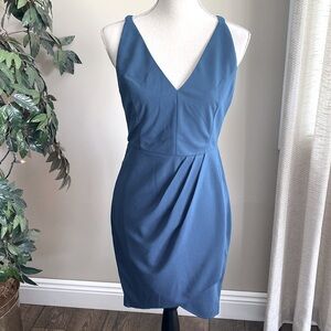 Manydress Women's Bodycon Sleeveless Deep V Neck Summer Dress  Size Medium